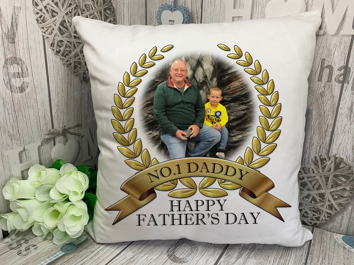 Personalised dad pillow Fathers Day Cushion Gifts for Etsy