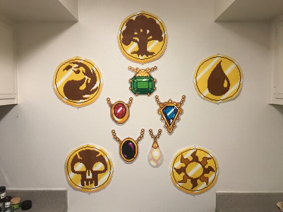 MOX JEWELRY - Magic the Gathering Perler Jewels - Etsy
