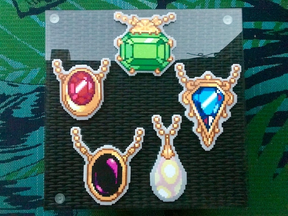 【超希少】The Jewels Series Mox Necklace Set Magic: The Gathering X RockLove Mox Diamond Necklace