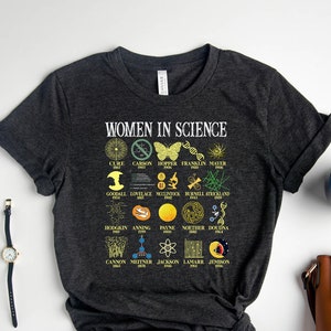 Women in Science T-Shirt, Science Crewneck, PhD Gift Shirt, Women in STEM Sweater, Science Shirts, Grad Gift, Women in Stem tee