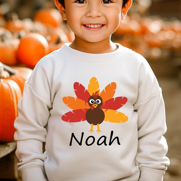 Kids Thanksgiving Shirts Etsy