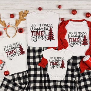 It's The Most Wonderful Time Of The Year Shirt, Christmas Shirt, Gift For Christmas, Family Christmas Shirts, Xmas shirt, Christmas T-Shirt