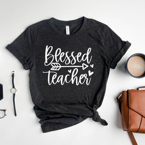 Blessed Teacher Shirt, Christian Teacher Shirt, Teacher T-shirt, Teacher's Day Tee