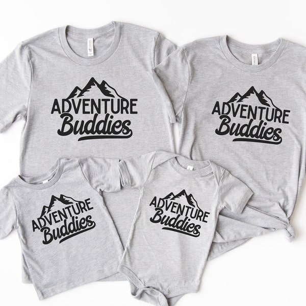 Adventure Buddies Shirt, Family Road Trip Shirt Family Shirts, Camper Shirt, Nature Lover Shirt, Matching Camping Shirts, Adventure Shirt