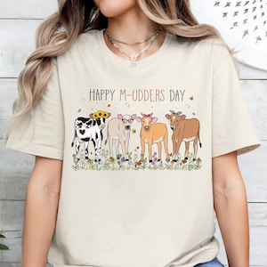 Highland Cow Mother Shirt, Mother's Day Cow Sweatshirt, Animal Naturel Lover Mama T-Shirt, Western Mama Sweatshirt, Farm Animal Shirt