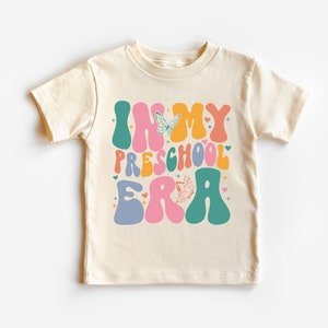 In My Preschool Era Shirt, Preschool Vibes T-Shirt, First Day of School Shirt, Back to School Shirt, Preschool Toddler Tee