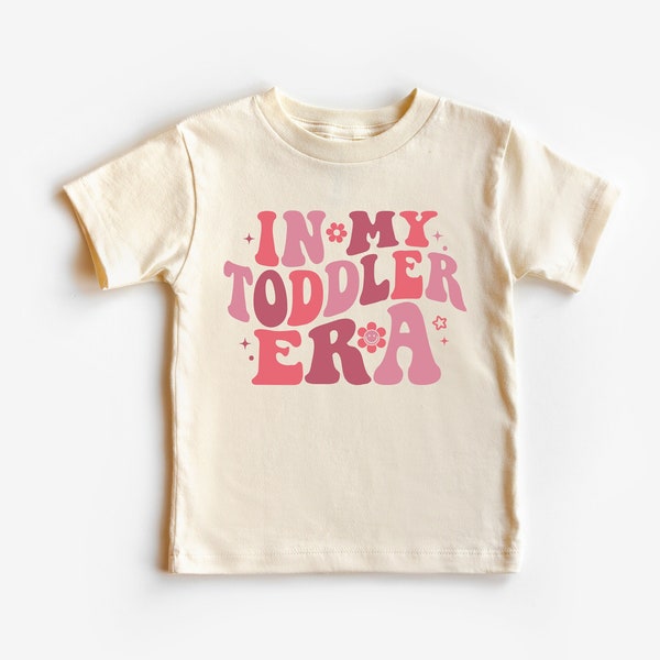 In My Toddler Era Shirt, Funny Kids T-Shirt, Custom Toddler Gift, Retro Kids Shirt, Toddler & Youth Tee