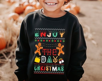 Christmas Ugly Toddler Sweater, Christmas Kids Sweatshirt, Xmas Toddler Sweatshirt, Christmas Youth T-Shirt, Holiday Kids Shirt