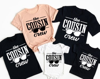 Cousin Crew Matching Family Shirts, Cousin Shirt New To The Cousin Crew Tshirts, Family Cousin Gifts