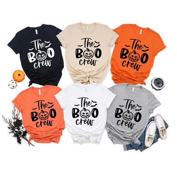 The Boo Crew Shirt, Halloween Boo Crew Shirt, Halloween Matching Shirts, Family Halloween, Halloween Party Tee