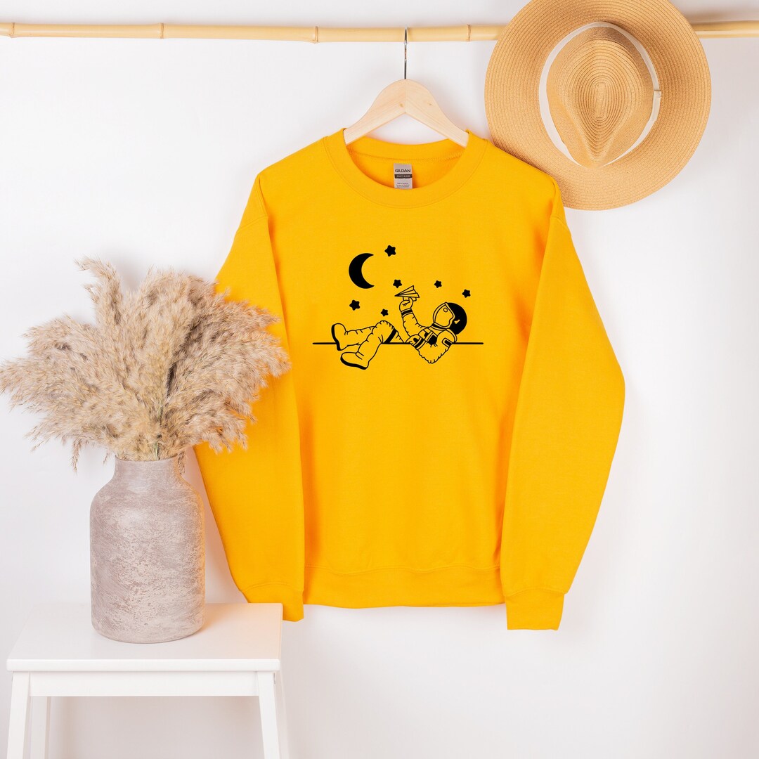 Astronaut Sweatshirt, Funny Sweatshirt, Cute Astronaut Sweat