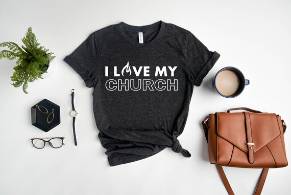 I Love My Church Custom T Shirt I Love My Church Custom T Shirt