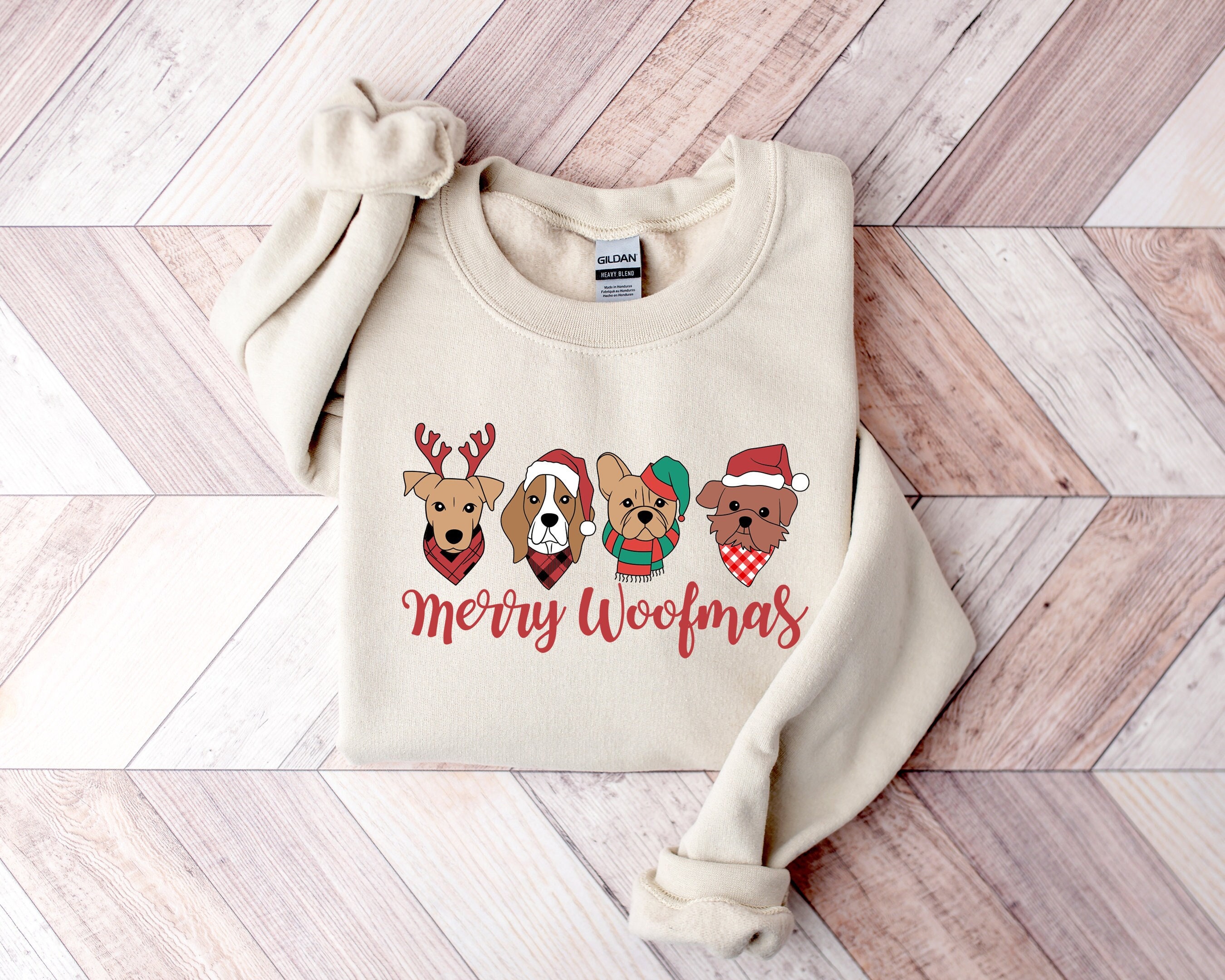 Merry woofmas sweatshirt sale