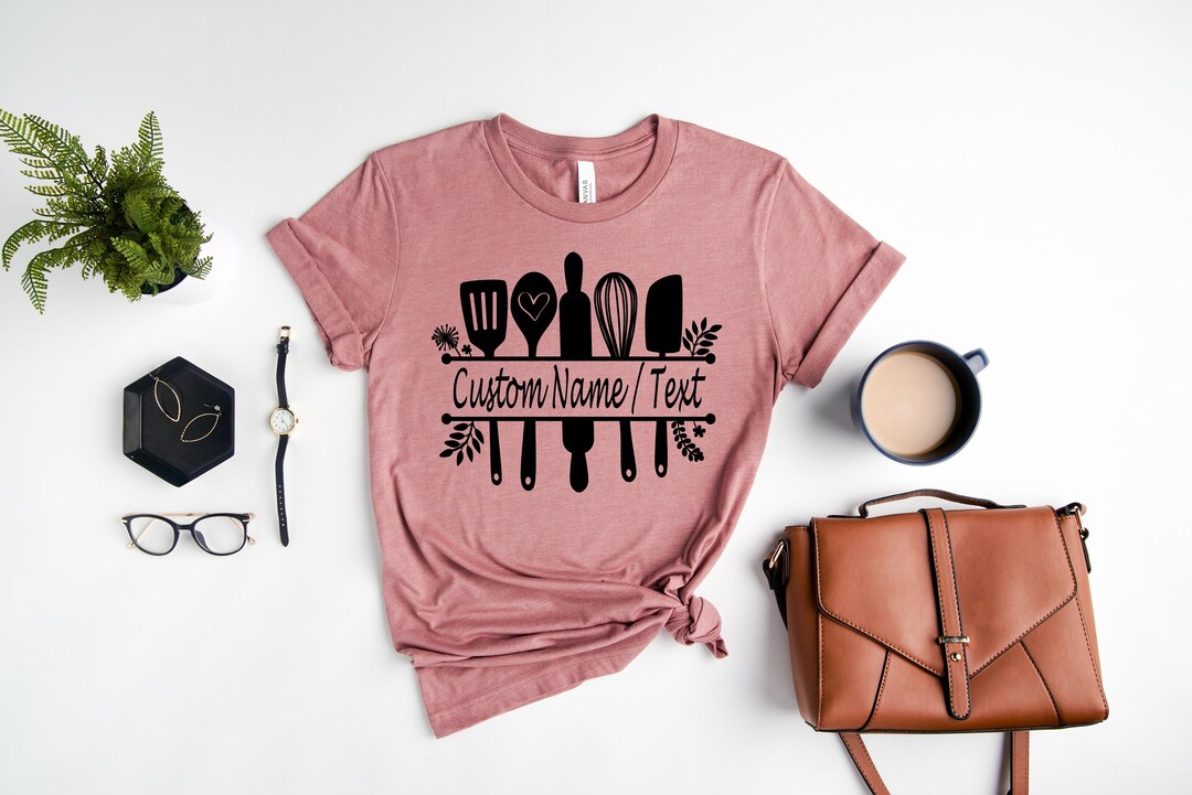 Custom Kitchen Shirt, Personalized Kitchen Tee, Chef Shirt, Cooking