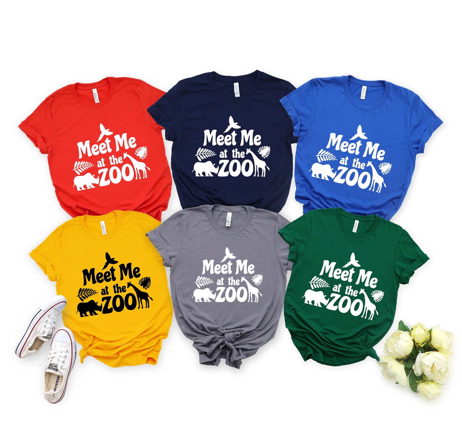 Meet Me at the Zoo Shirt Zoo Crew Shirt Family Matching Etsy