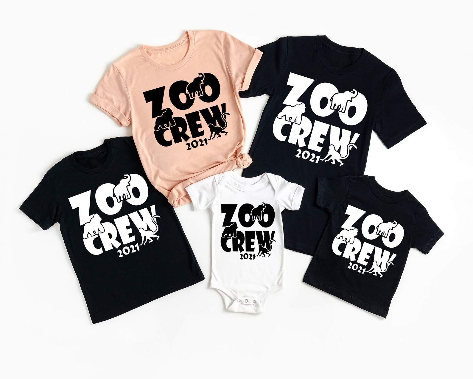 Zoo Crew Shirt Custom Family Tshirt Matching Kids Shirt Etsy