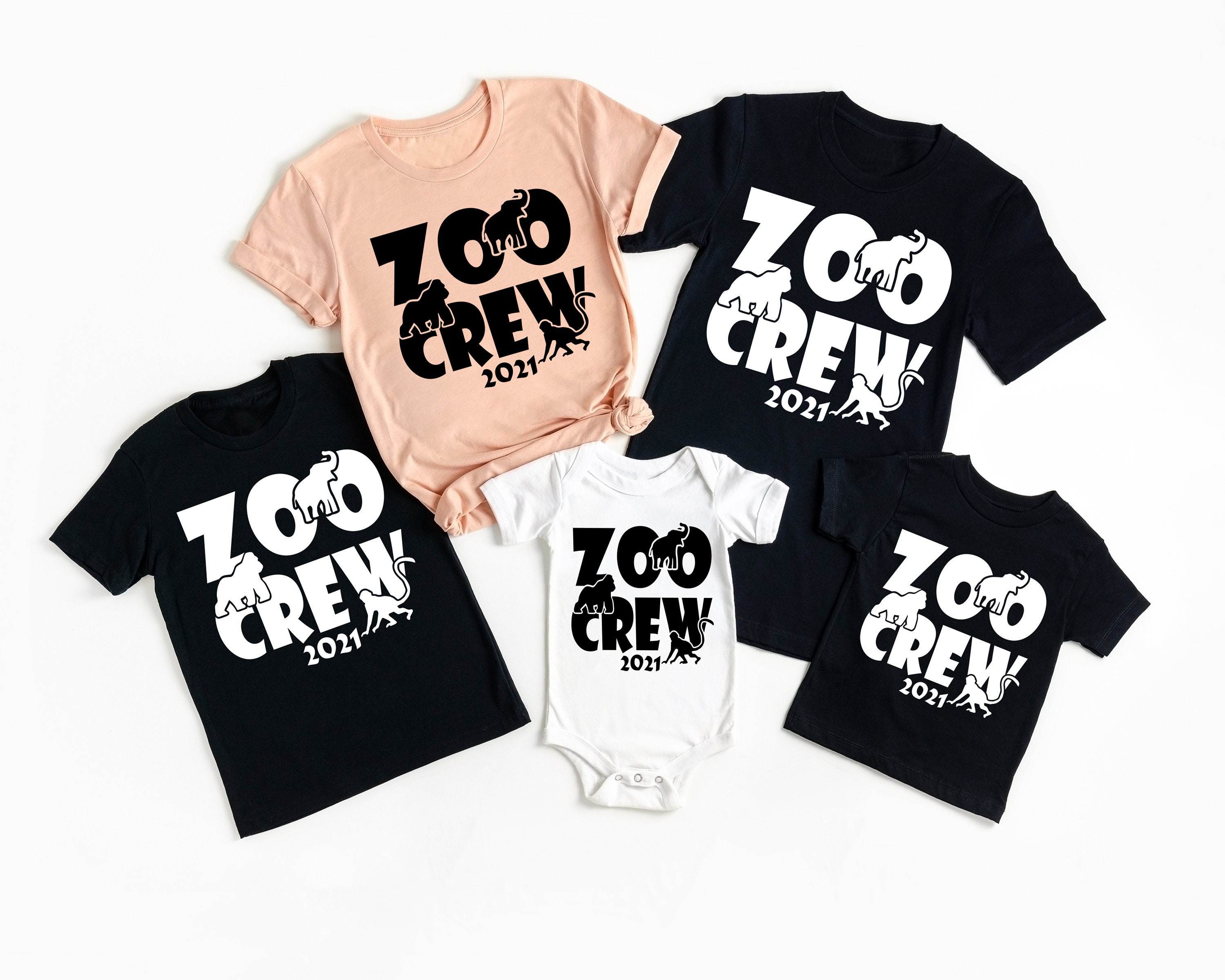 Zoo Crew Shirt Custom Family Tshirt Matching Kids Shirt Etsy