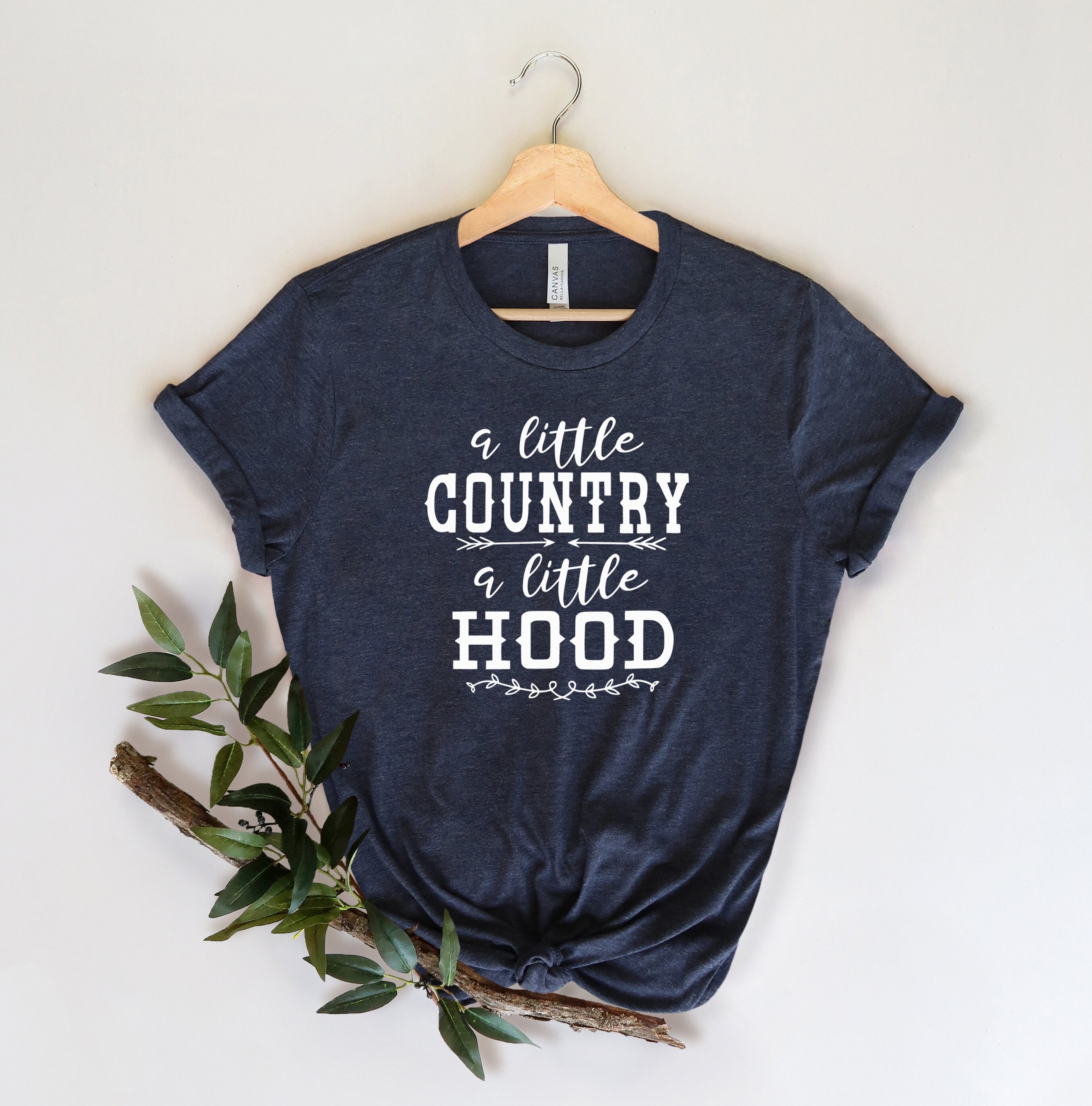 A Little Country A Little Hood Shirt Country Girl Shirt Hood Shirt Country Gifts Country Music Shirt Country Women Shirt Etsy Ireland
