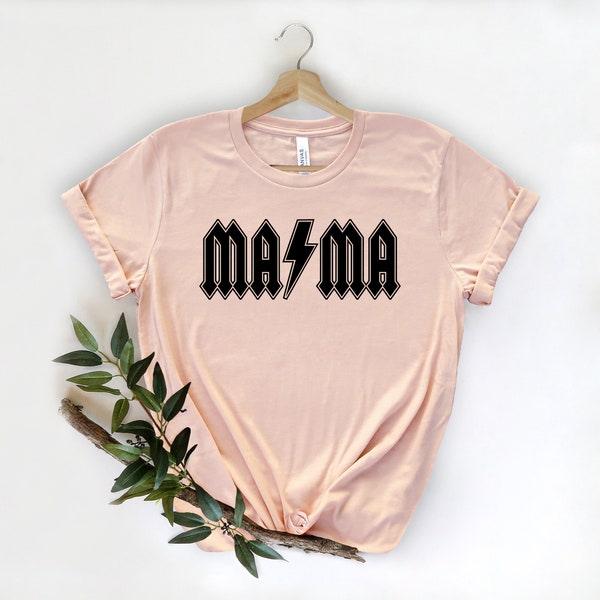 Mama T-Shirt, Rocker Mama Shirts, Mom Shirts, Mother's Day Gift Shirt, Gift For Mom