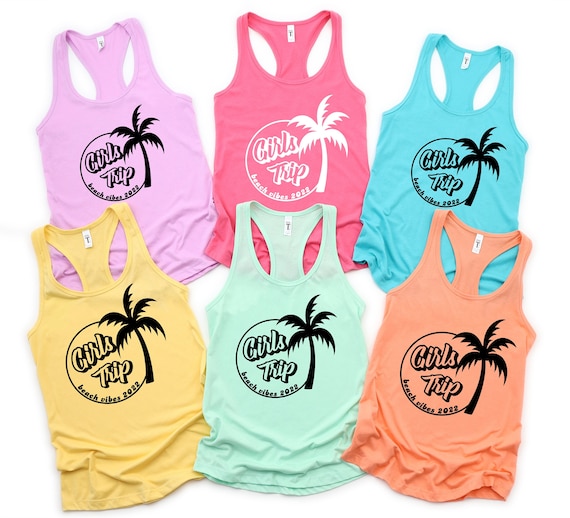 Best Friend Vacation Shirt, Girls Trip Tank Top, Girls Party