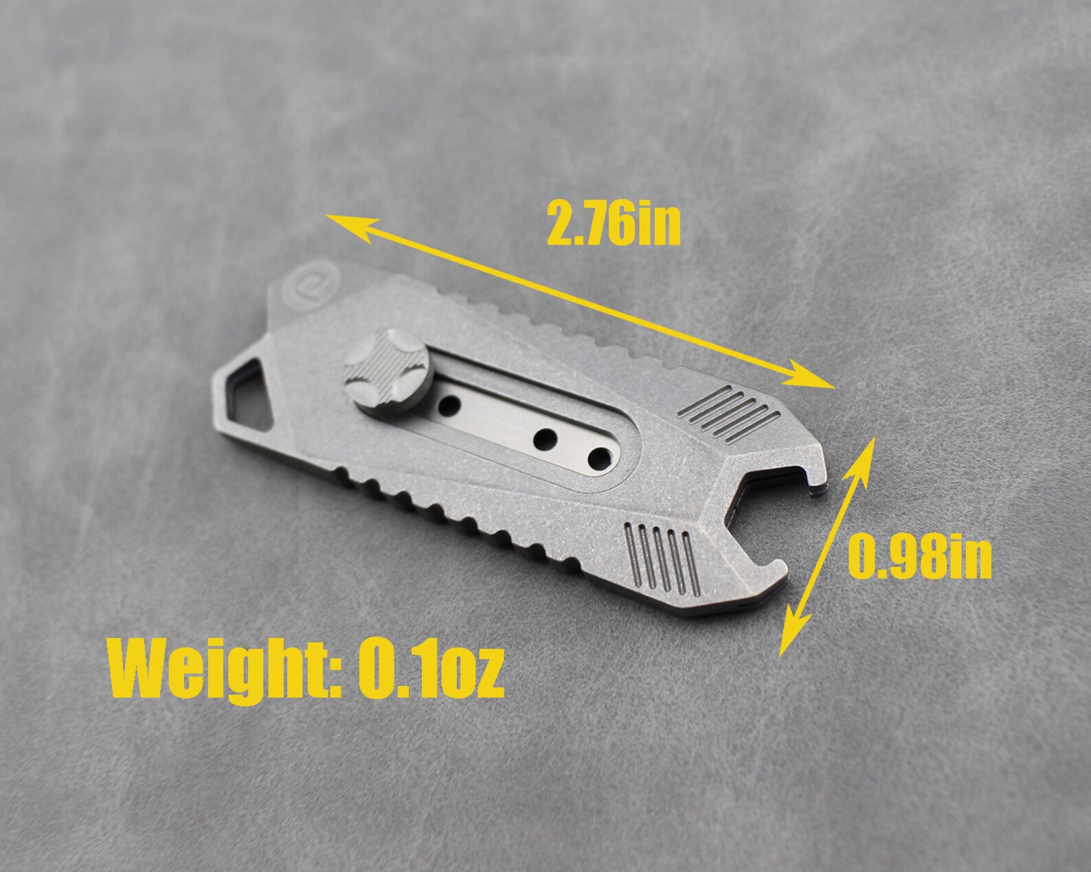 Titanium Utility Knife EDC Knife Retractable Box Cutter Etsy