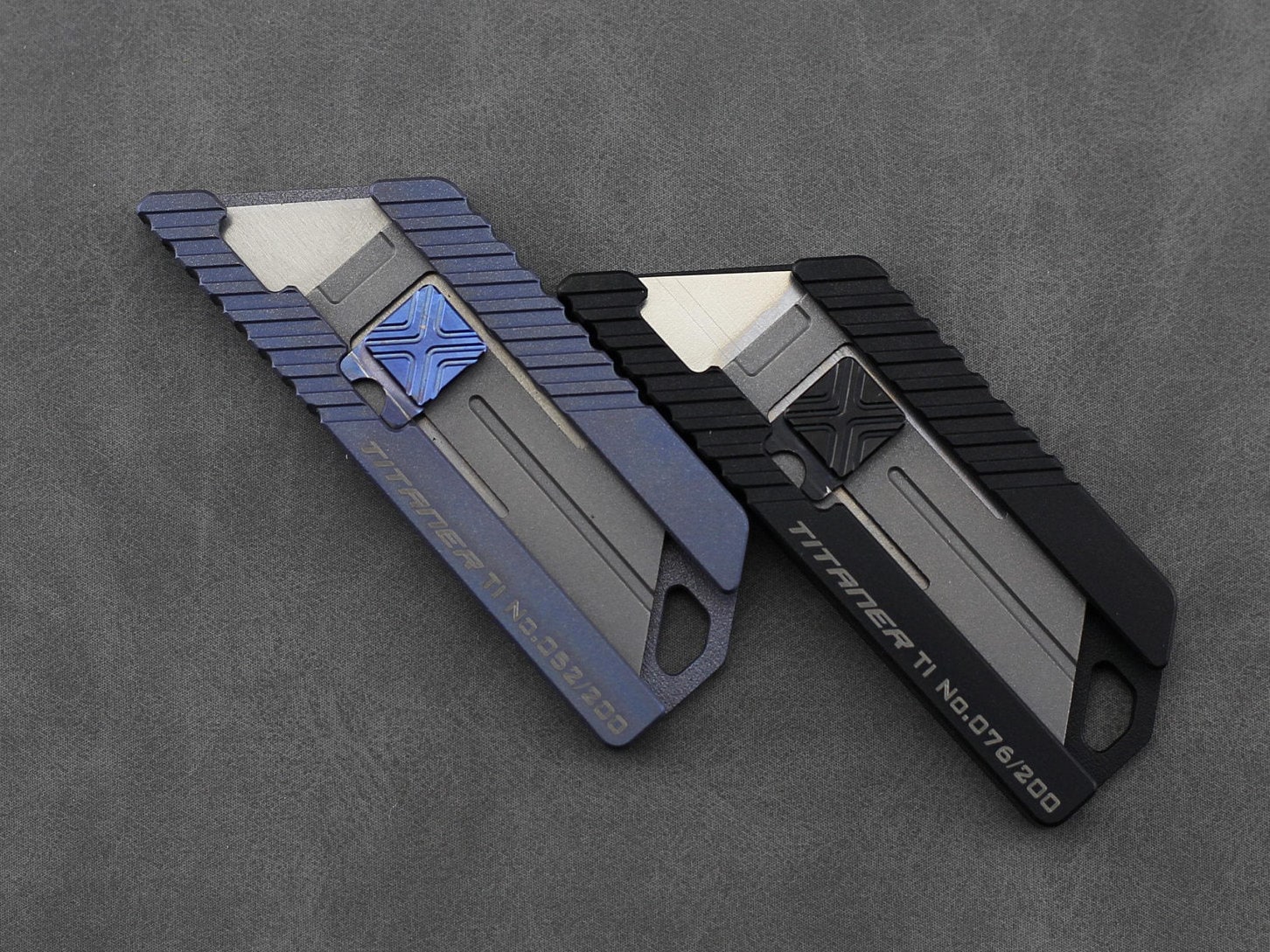 Titanium Utility Knife EDC Knife Retractable Box Cutter Etsy