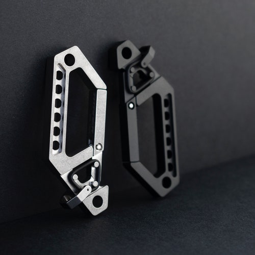 KYLINK Omega Double Shackle EDC Carabiner Keychain Key Ring Etsy