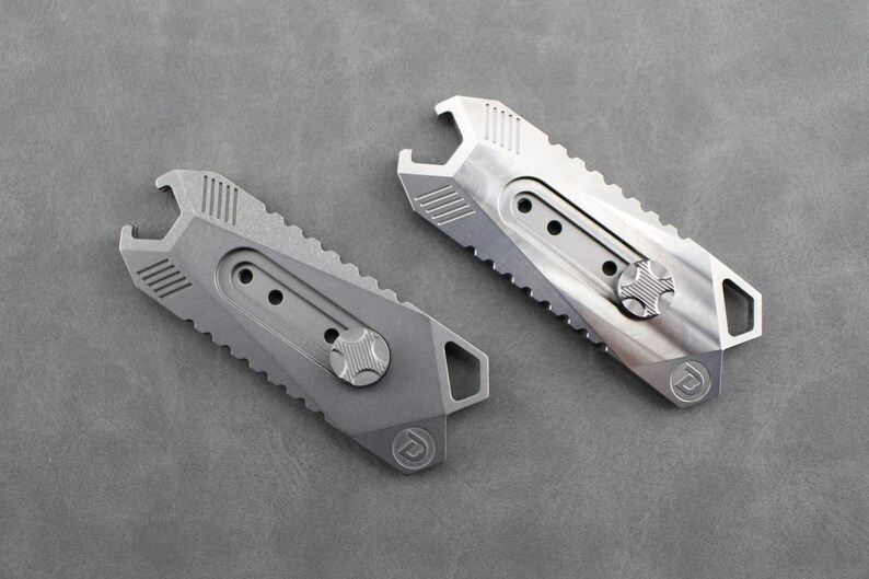 Titanium Utility Knife EDC Knife Retractable Box Cutter Etsy