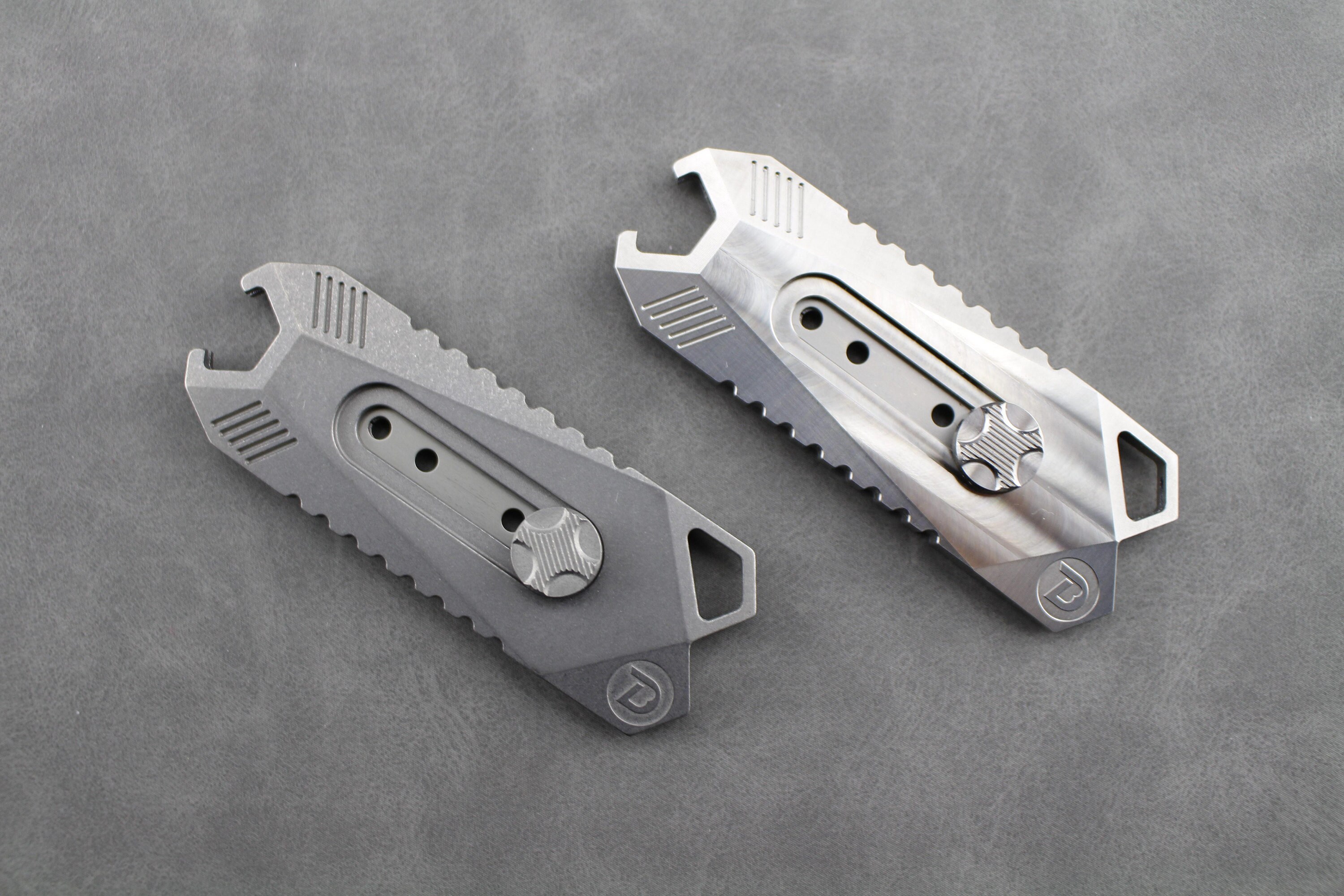 Titanium Utility Knife EDC Knife Retractable Box Cutter Etsy UK