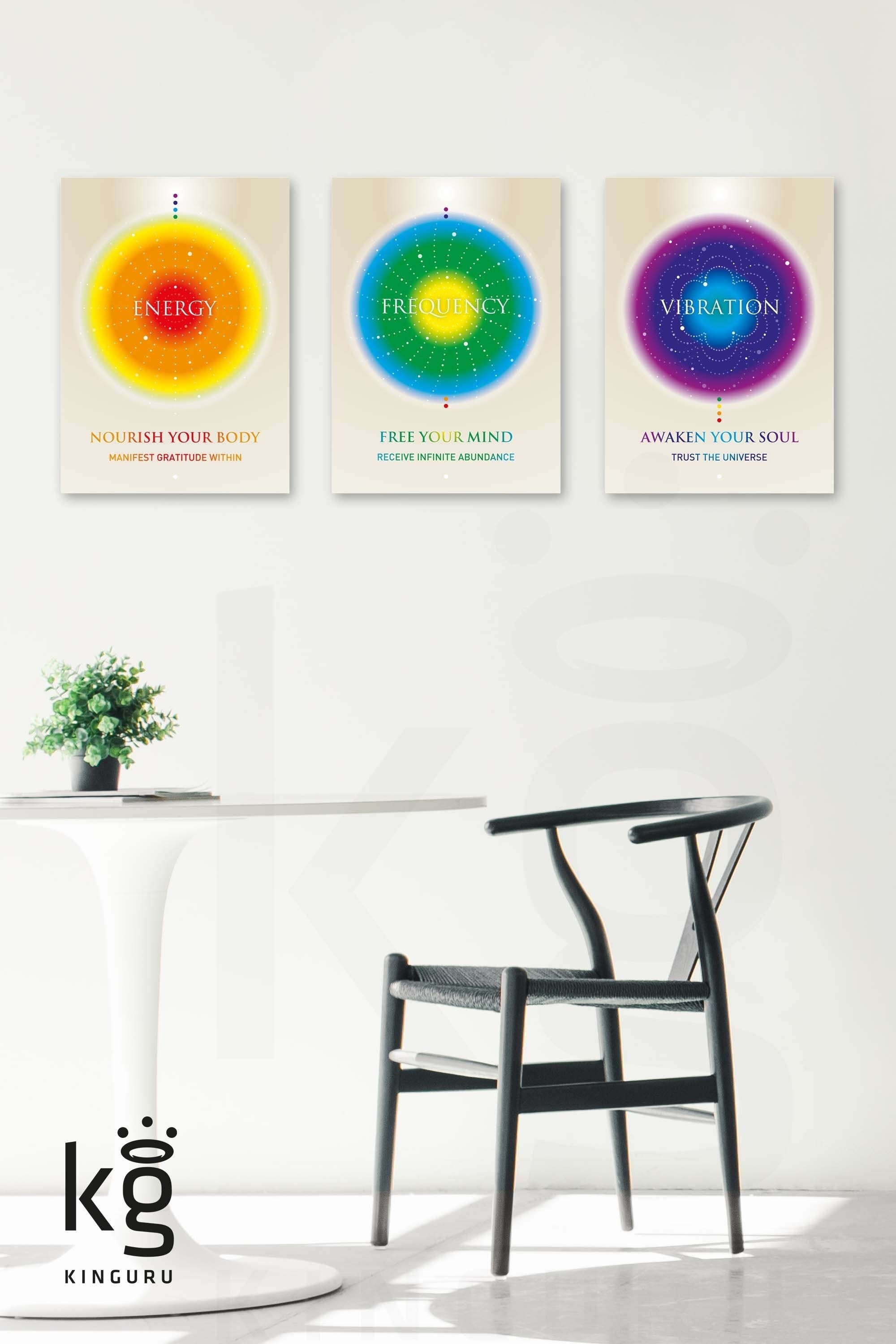 Chakra Energy Frequency Vibration Art Print, Nikola Tesla