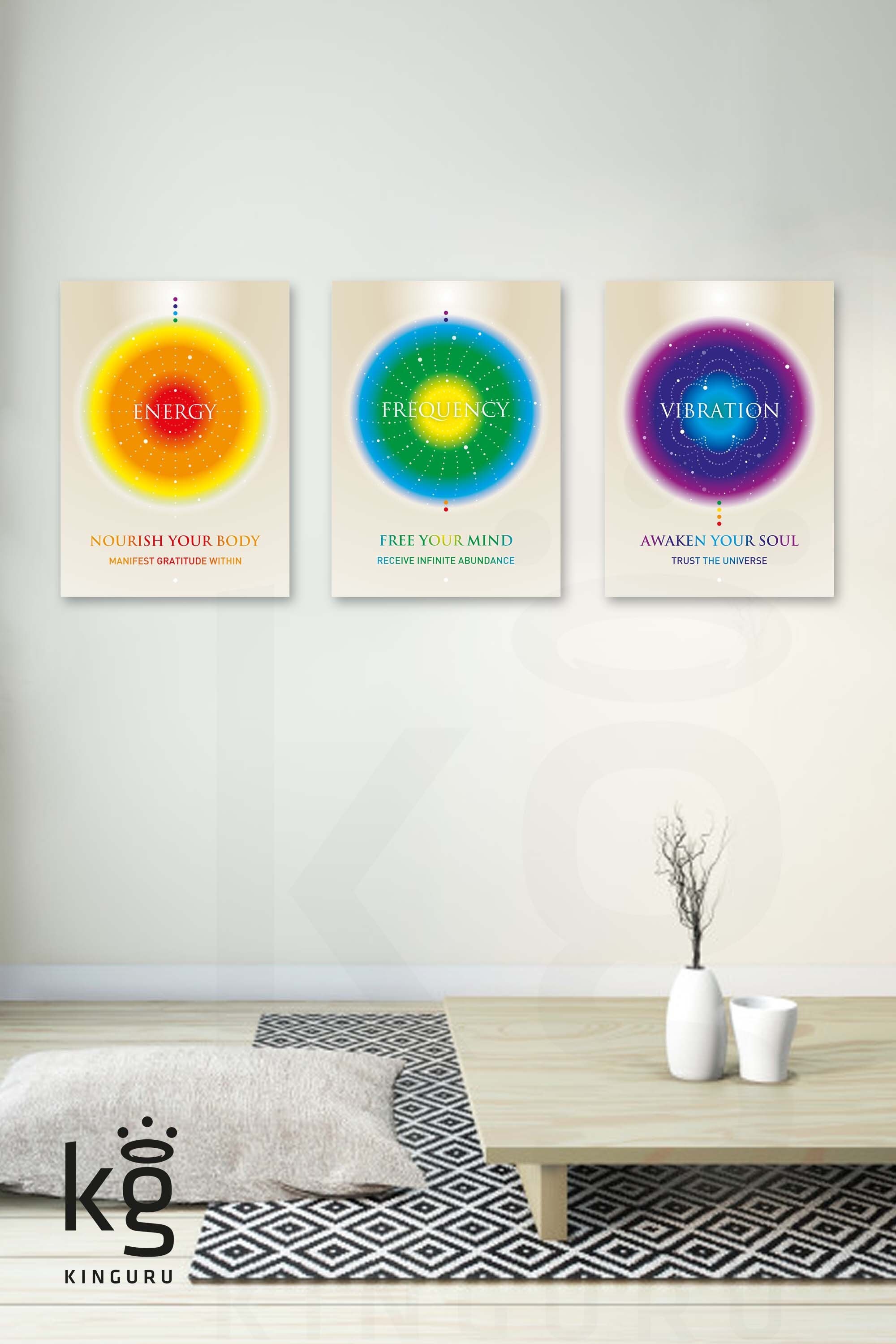 Chakra Energy Frequency Vibration Art Print, Nikola Tesla