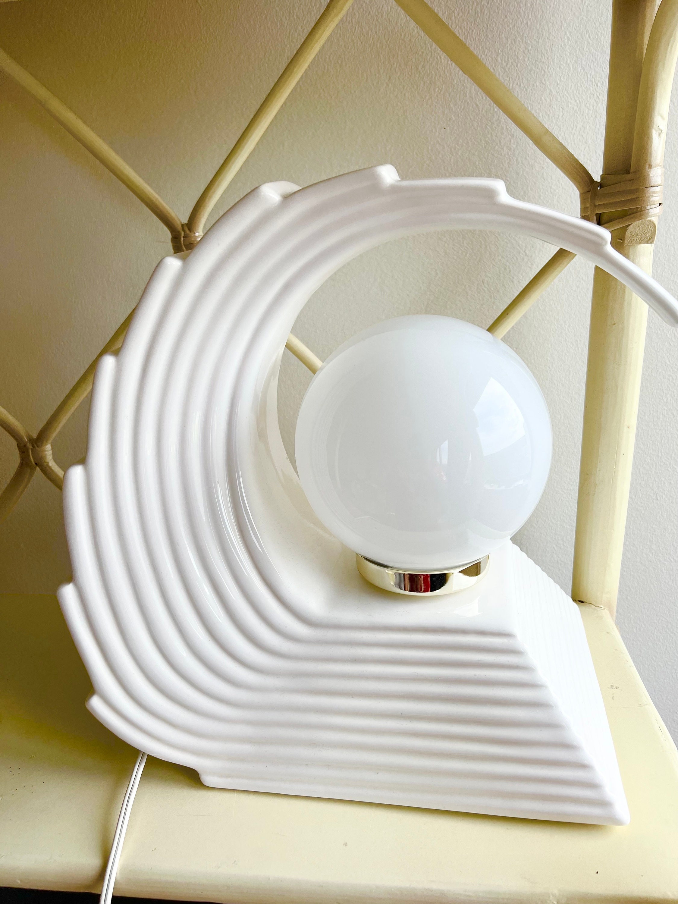 Vintage Art Deco Lamp Post Modern Decocirca 19701980 Large Etsy