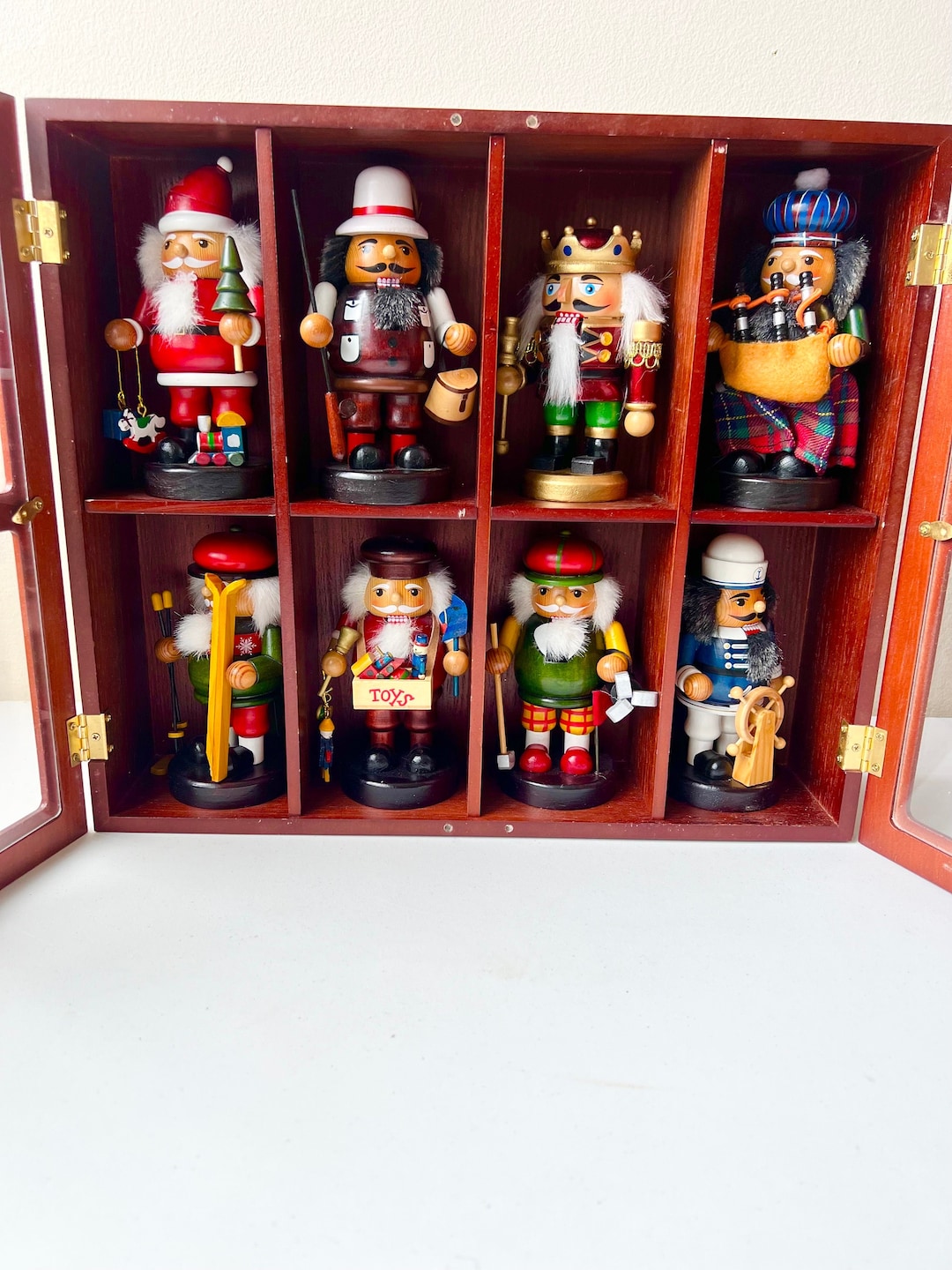 Vintage Nutcrackers Set of Nutcrackers Vintage Wooden Etsy