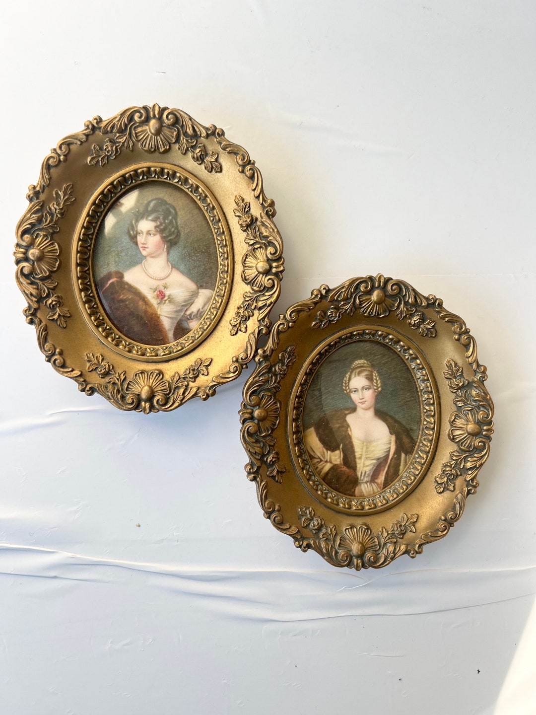 Vintage Wall Artwork Vintage Print Artwork Cameo Wall Decor Etsy