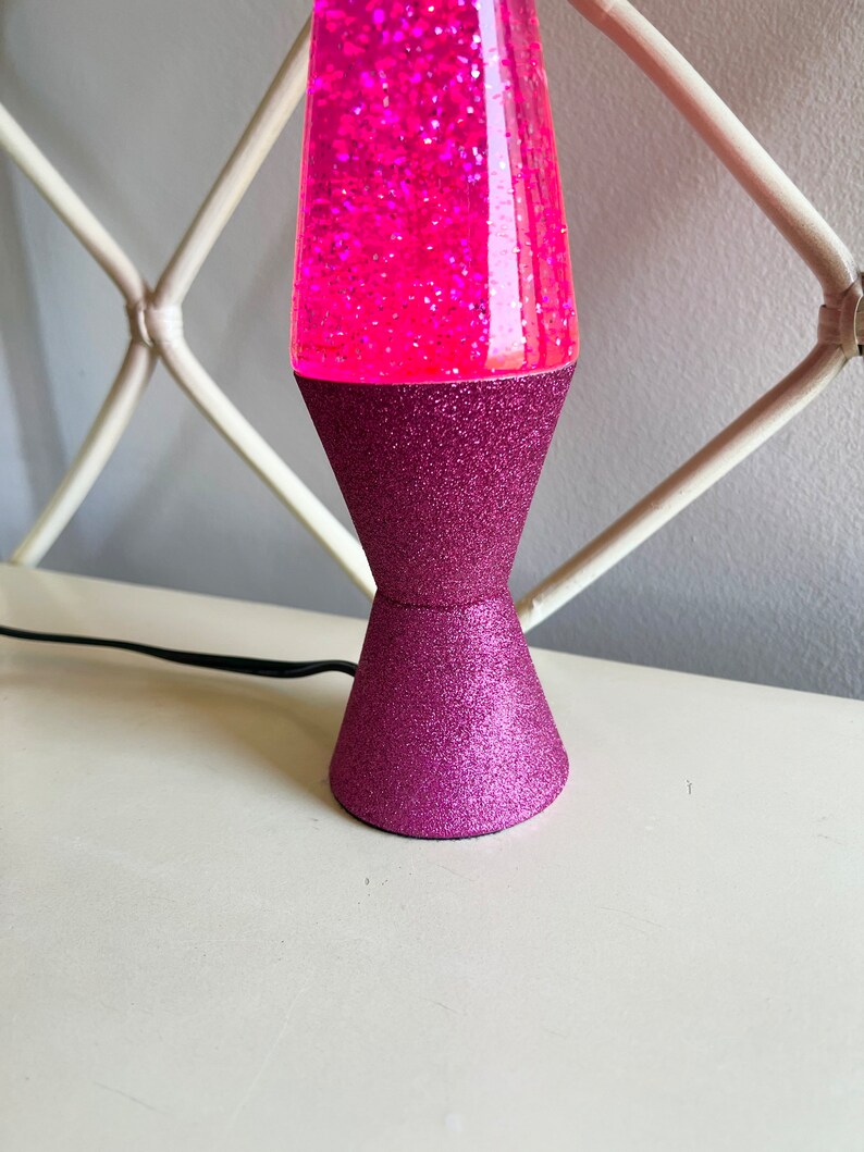 Pink Lava Lamp Volcano Lamp Table Lamp Abstract Lamp Gift Etsy