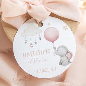 Set of 20 Birth/Baptism tags