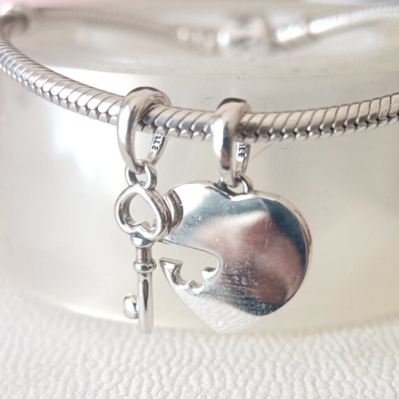 Ciondolo Depesche Express Yourself - Chiave A Cuore Argentata Con Pietre - Foto 8