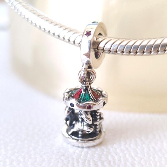 Vintage dangle charms bead for european charm bracelet discount