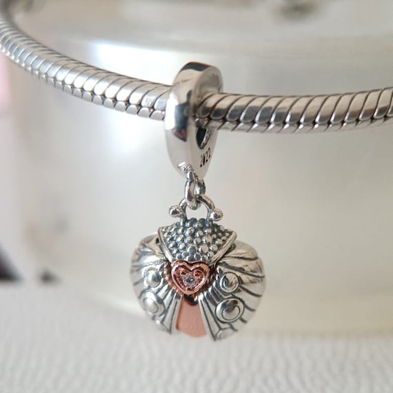 Pandora rose gold dragonfly charm discount