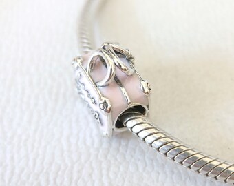 Pandora pink luggage charm hotsell