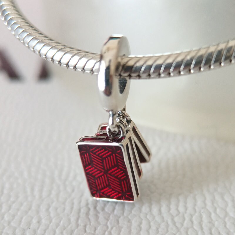 Mahjong Triple Dangle Charm Fits European Charms Bracelet