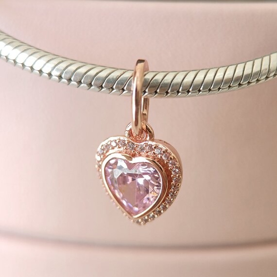 Pandora rose gold present charm hot sale