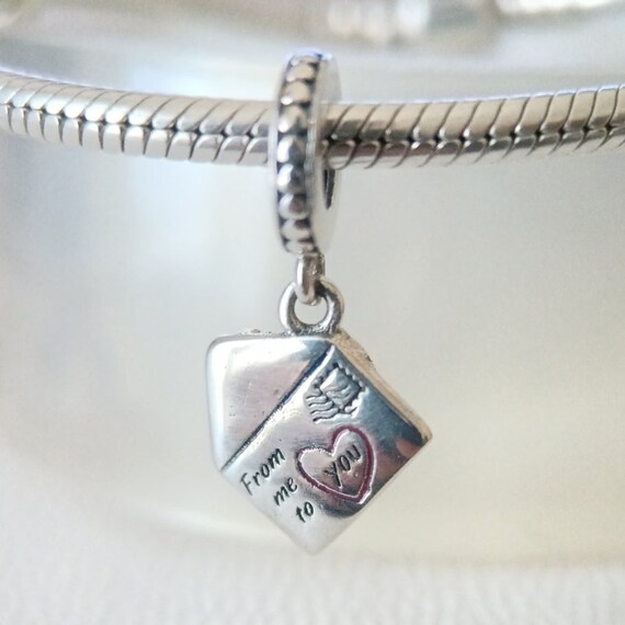 Ciondolo Lettera E Depesche - Placcato Argento Con Pietre - Per Collane E Bracciali - Regalo Elegante - Foto 4