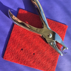 Metal Hole Punch Pliers: 3mm/6mm Paper Scrapbooking Tool