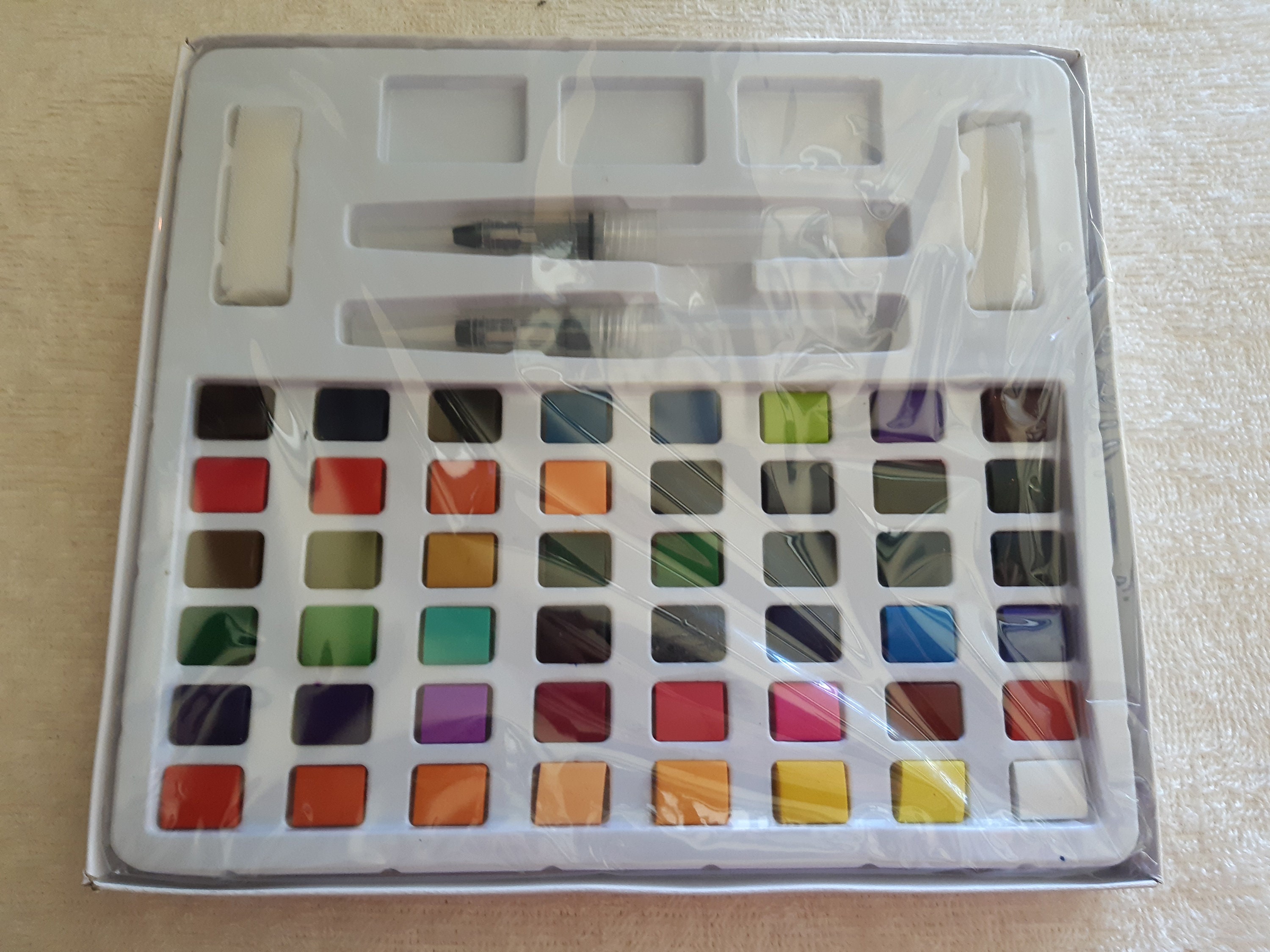 Artistro Watercolor Paint Set, 48 Vivid Colors in Tin Box 