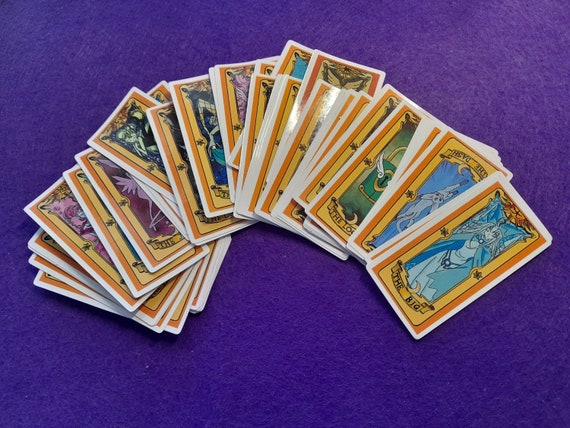 Colorful Tarot Stickers 25/50pcs Shiny finish. ForMotorcycles Water Cups Furniture Luggage Skateboards Computers