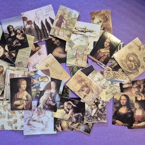 Naklejki renesansowe do malowania olejem Mini naklejki papierowe 45 szt. Najwięksi malarze Dekoracja DIY Album Pamiętnik Scrapbooking Etykieta Naklejka Kawaii
