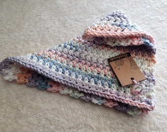 Handmade Crochet Cotton Dish Cloth: Eco-Friendly Kitchen Towel