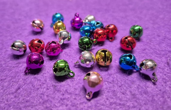 Colorful Christmas Bells 25 pieces Merry Christmas Decor