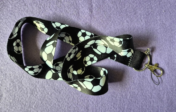 Soccer ball Lanyard - World Artists lanyard -Unisex Neck Strap, Keychain, Cell Phone Rope
